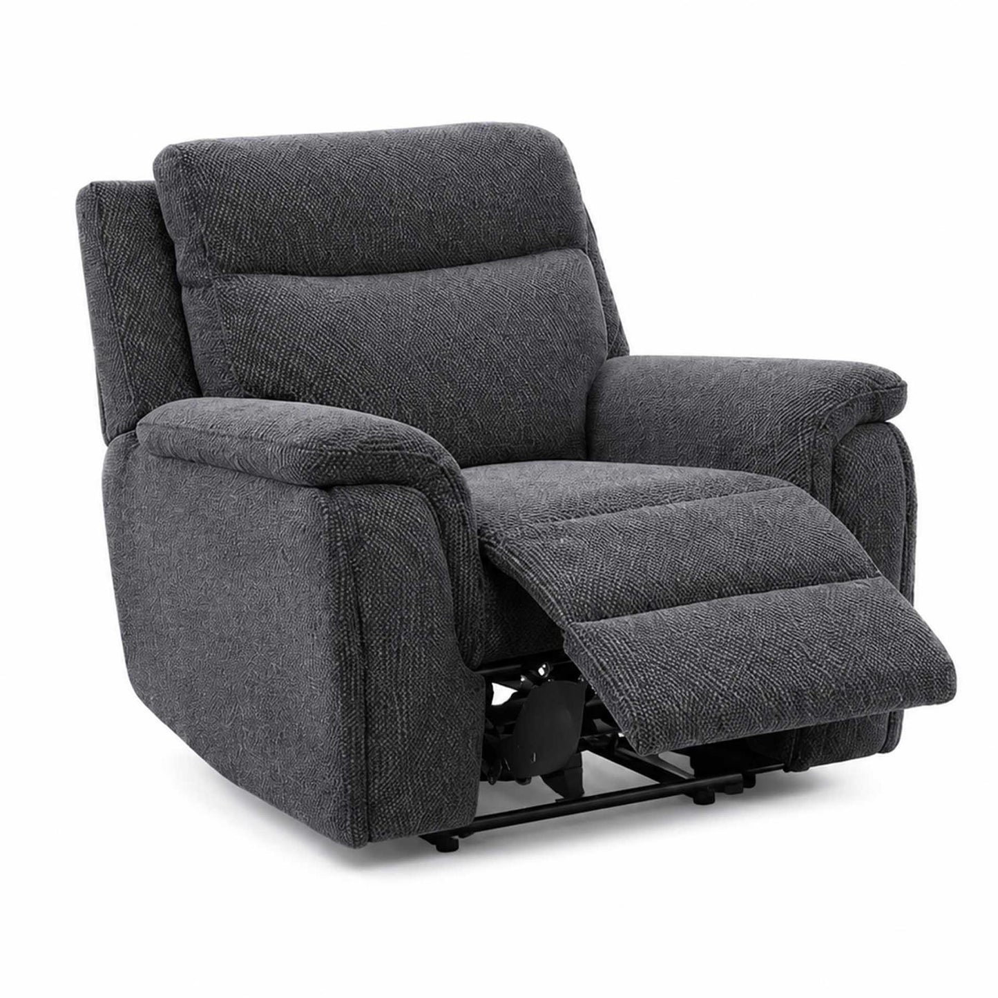 Maeve Electric Reclining Armchair Single Seater Midnight Black