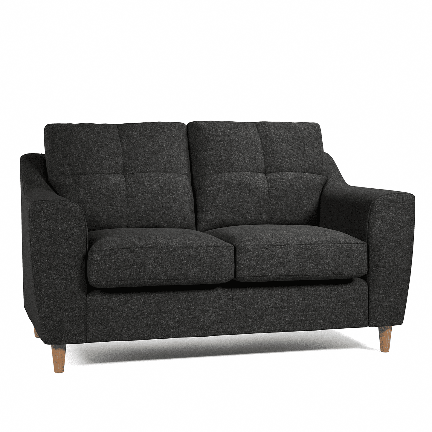 Baxter Tufted Fabric 2 Seater Sofa