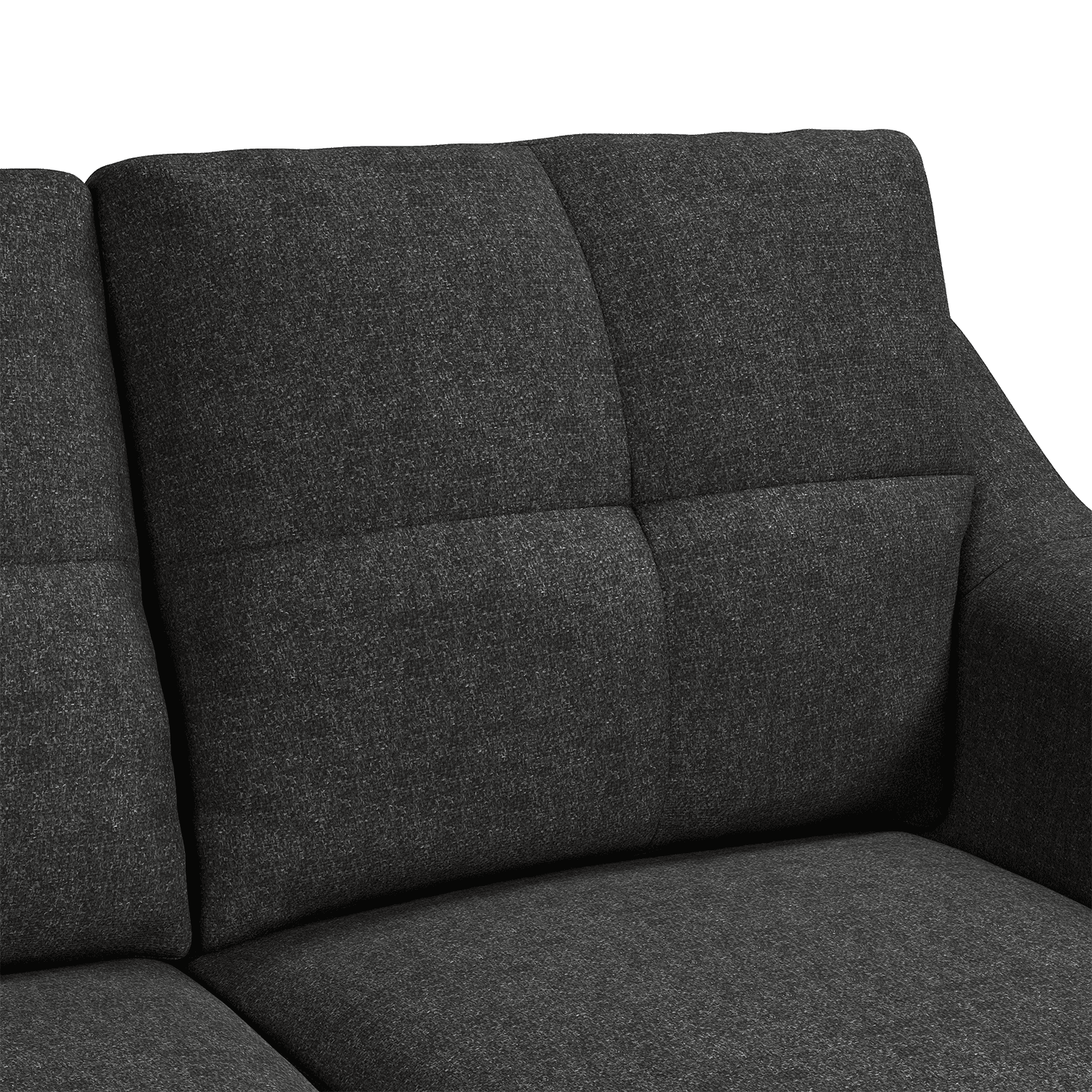 Baxter Tufted Fabric Sofa Suite - 4
