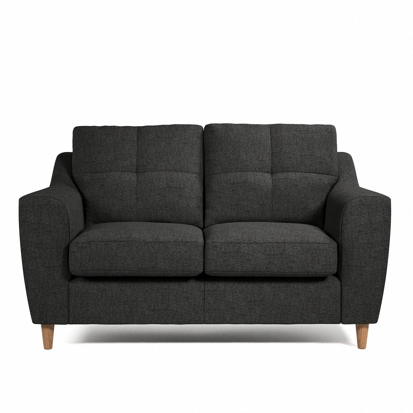 Baxter Tufted Fabric 2 Seater Sofa