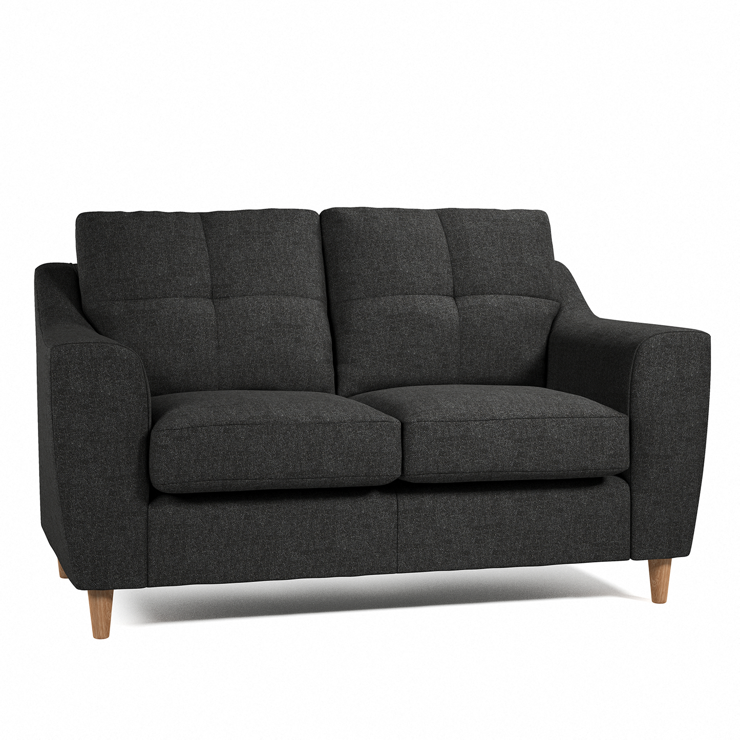 Baxter Tufted Fabric 2 Seater Sofa