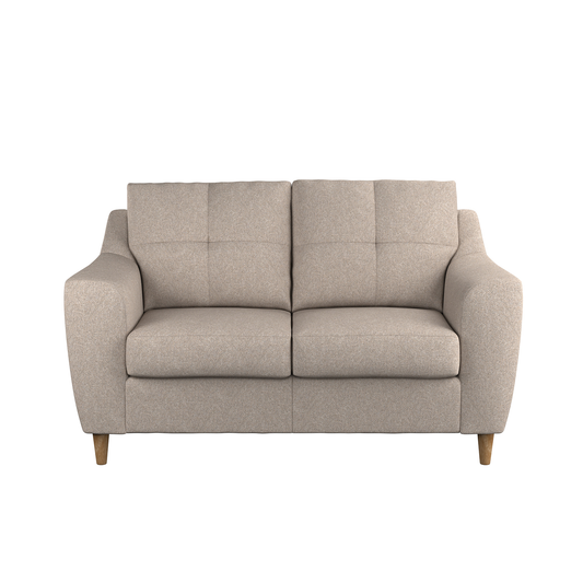 Baxter Tufted Fabric 2 Seater Sofa