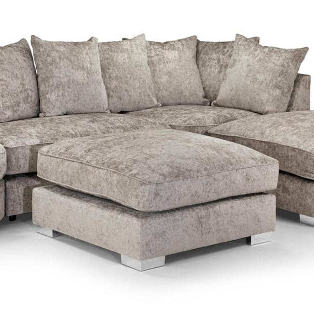 Bishop U-Shape Alaska Fabric - Truffle - 3
