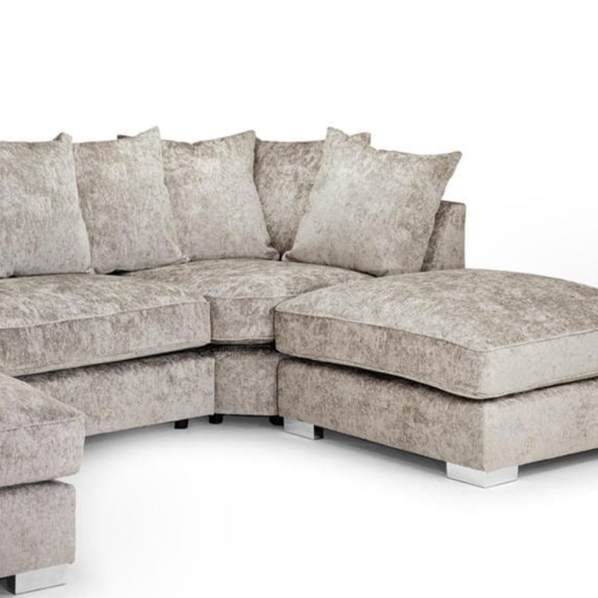 Bishop U-Shape Alaska Fabric - Truffle - 4