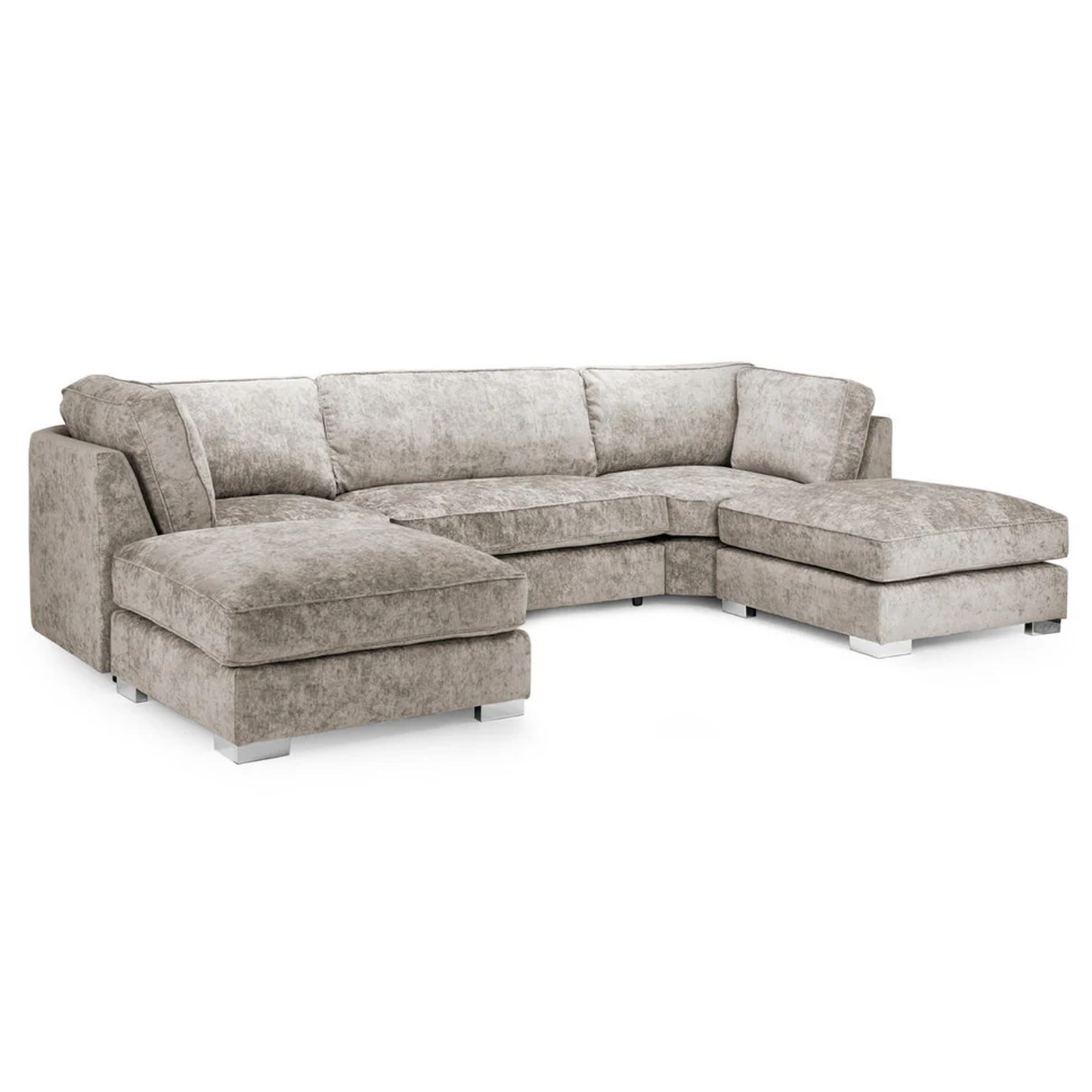 Bishop U-Shape Alaska Fabric - Truffle