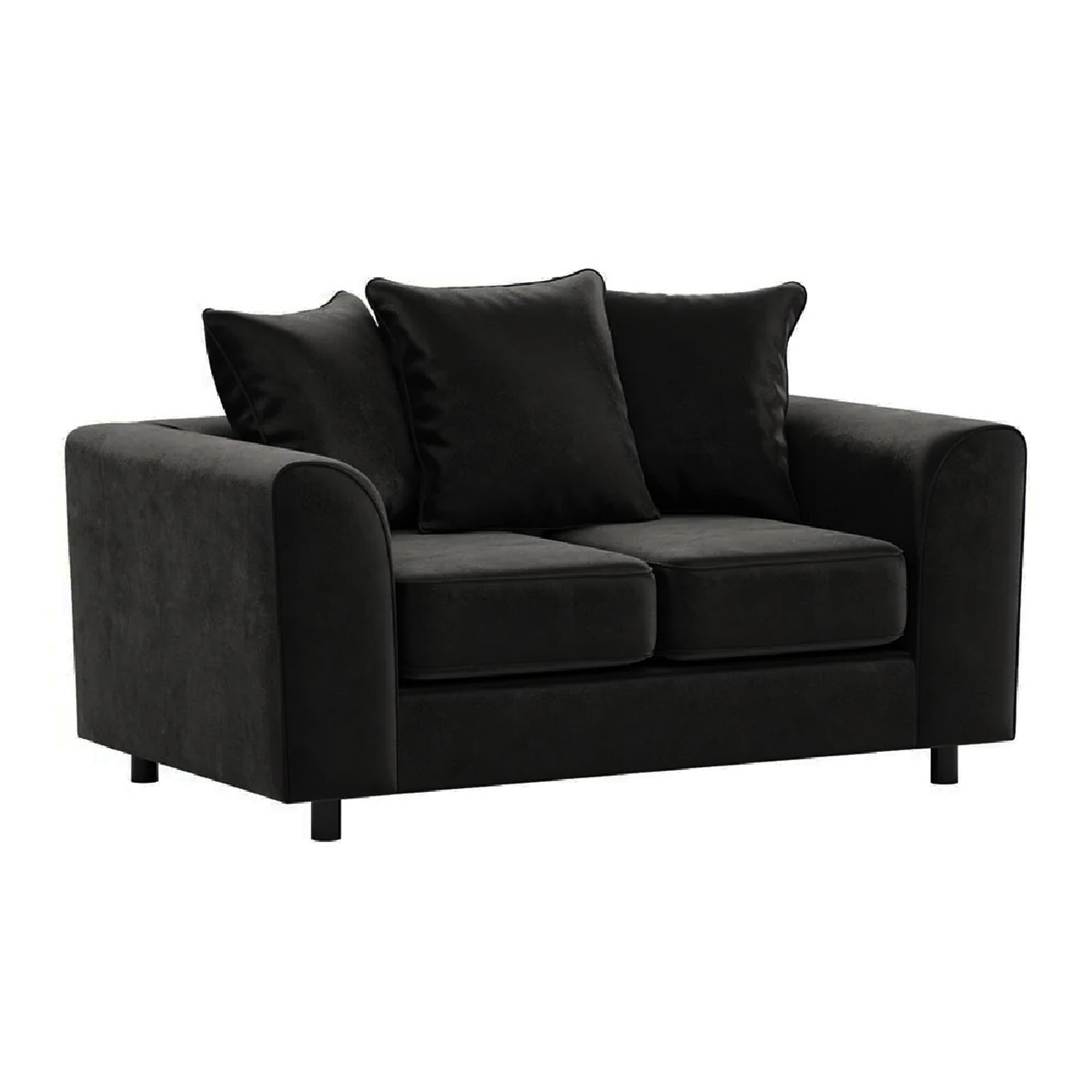 Brooklyn Full Foam Plush Velvet 2 seater