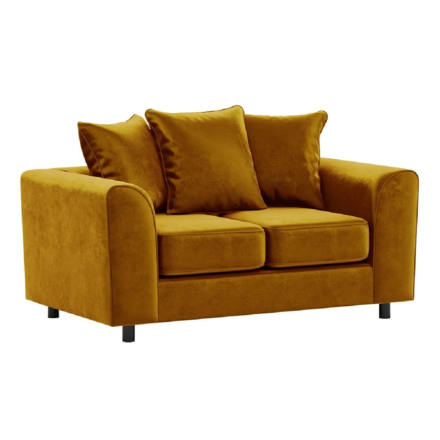 Brooklyn Full Foam Plush Velvet 2 seater