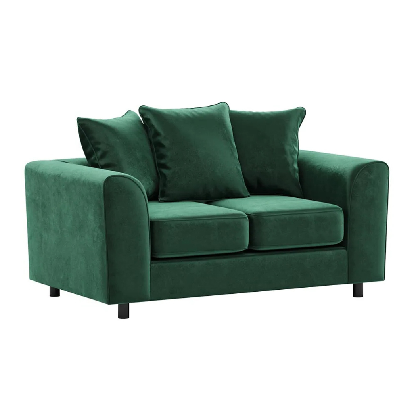 Brooklyn Full Foam Plush Velvet 2 seater