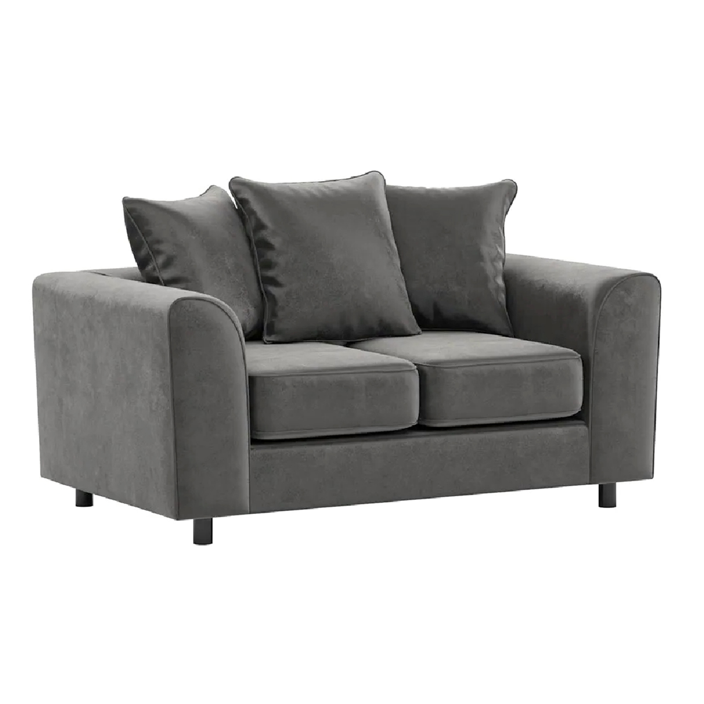 Brooklyn Full Foam Plush Velvet 2 seater