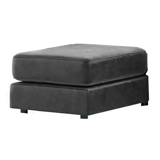 Brooklyn Full Foam Plush Velvet Footstool