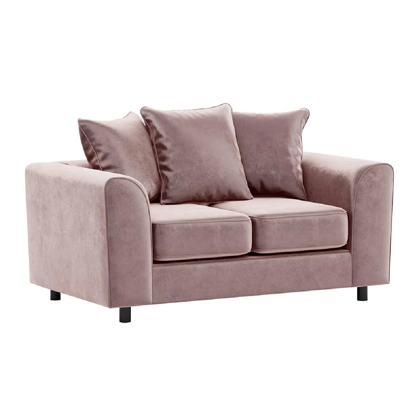 Brooklyn Full Foam Plush Velvet 2 seater