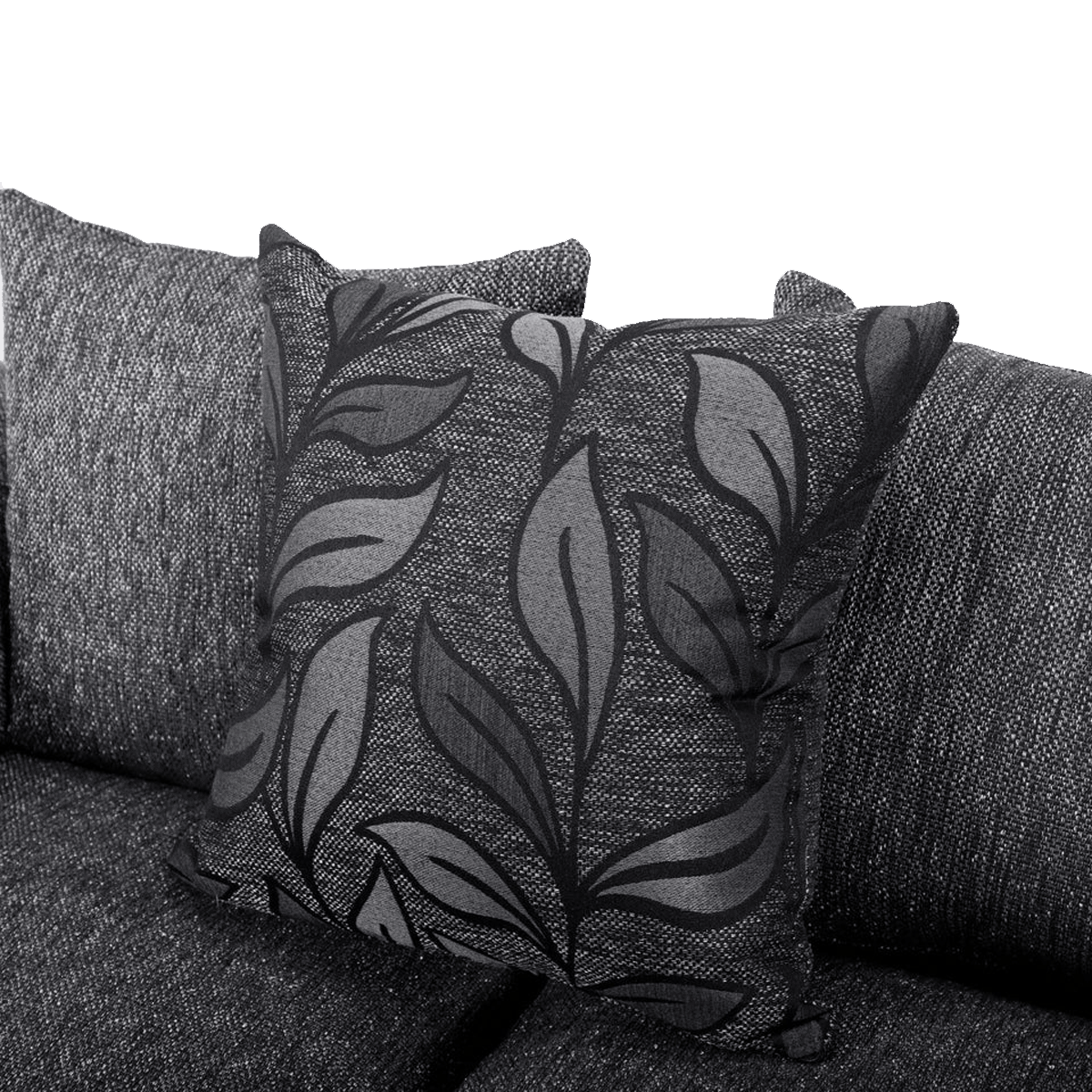Byron Dundee Chenille Fabric 3 Seater Sofa - 4