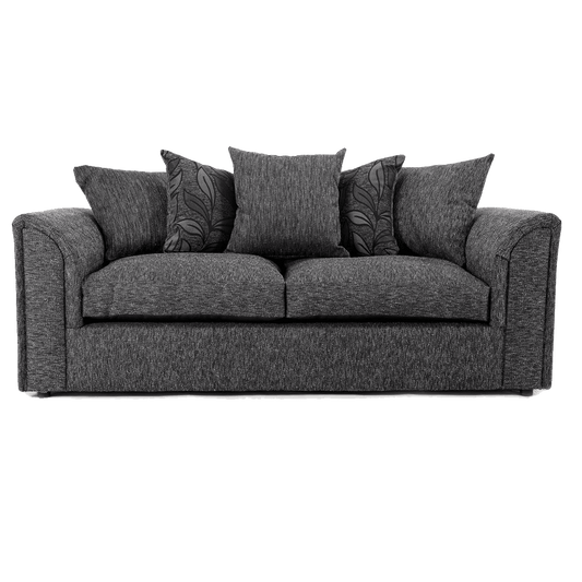 Byron Dundee Chenille Fabric 3 Seater Sofa