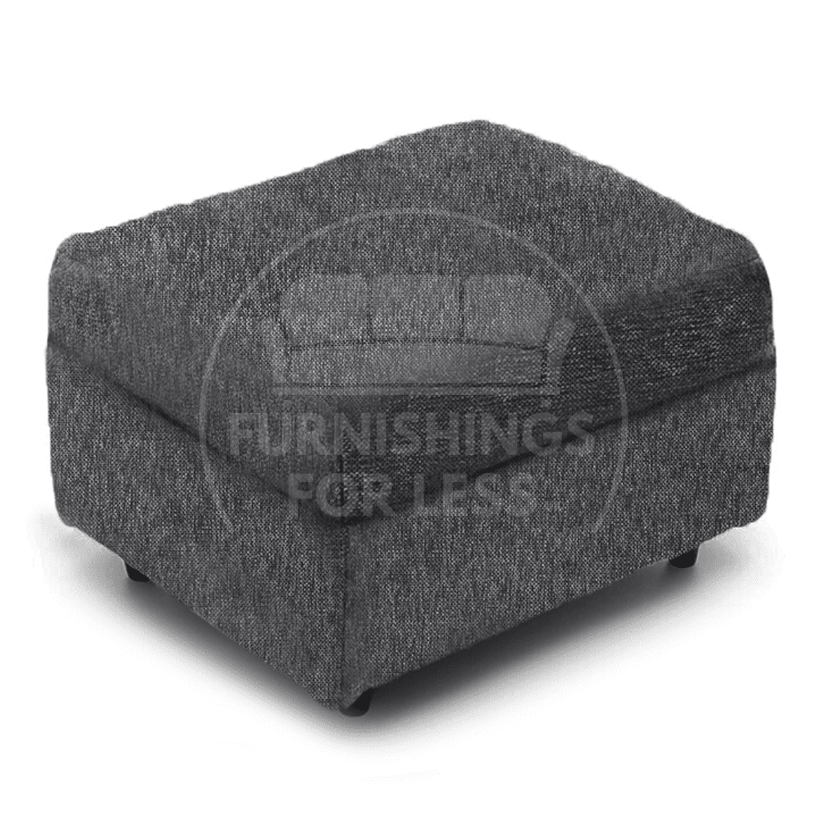 Byron Dundee Chenille Fabric Footstool