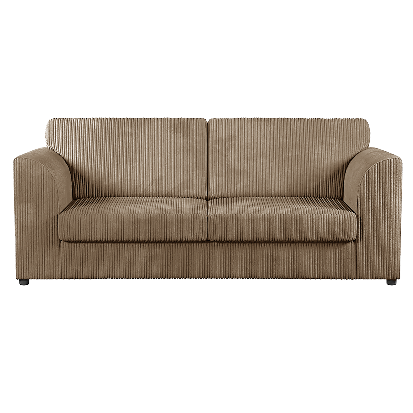 Luxor Full Jumbo Cord 3 Seater – Full Back