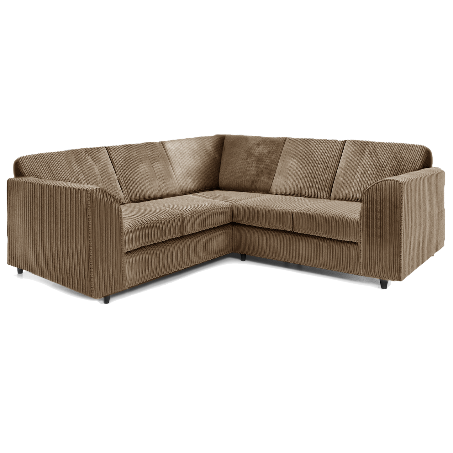 Ferguson Full Jumbo Cord 5 Seater 2 Corner 2 Sofa Full Back