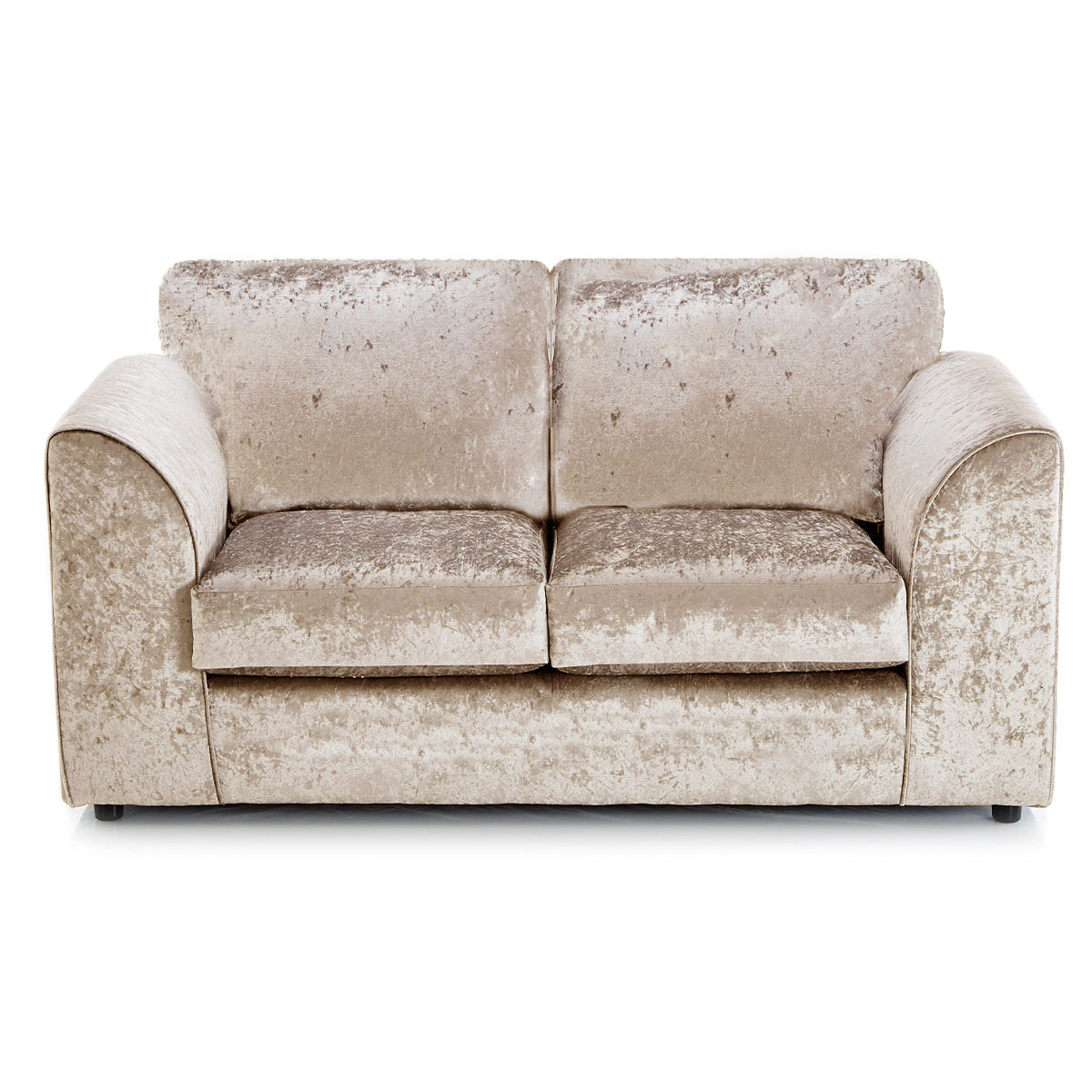 Crystal Crushed Velvet 2 Seater and 2 Armchairs Full Back