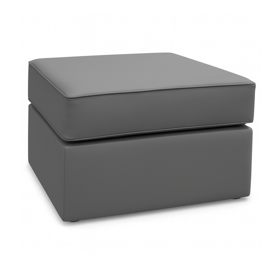 Dalmore Leather Footstool