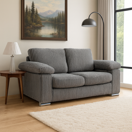 Delta Full Jumbo Cord 2 Seater Sofa
