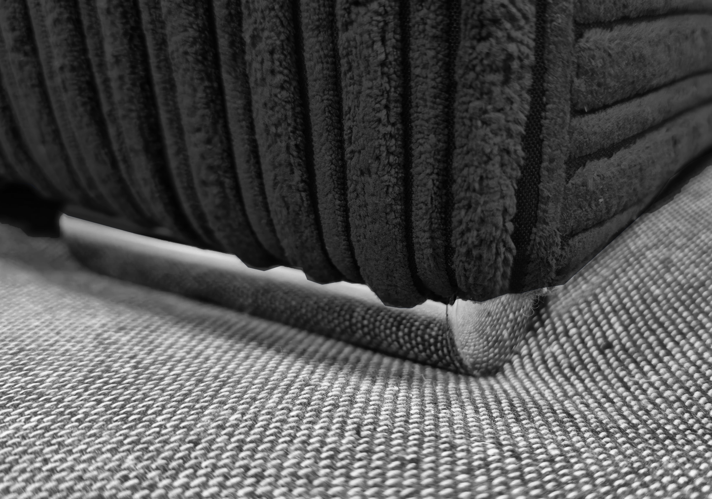 Delta Full Jumbo Cord 5 Seater L Shaped Corner Sofa