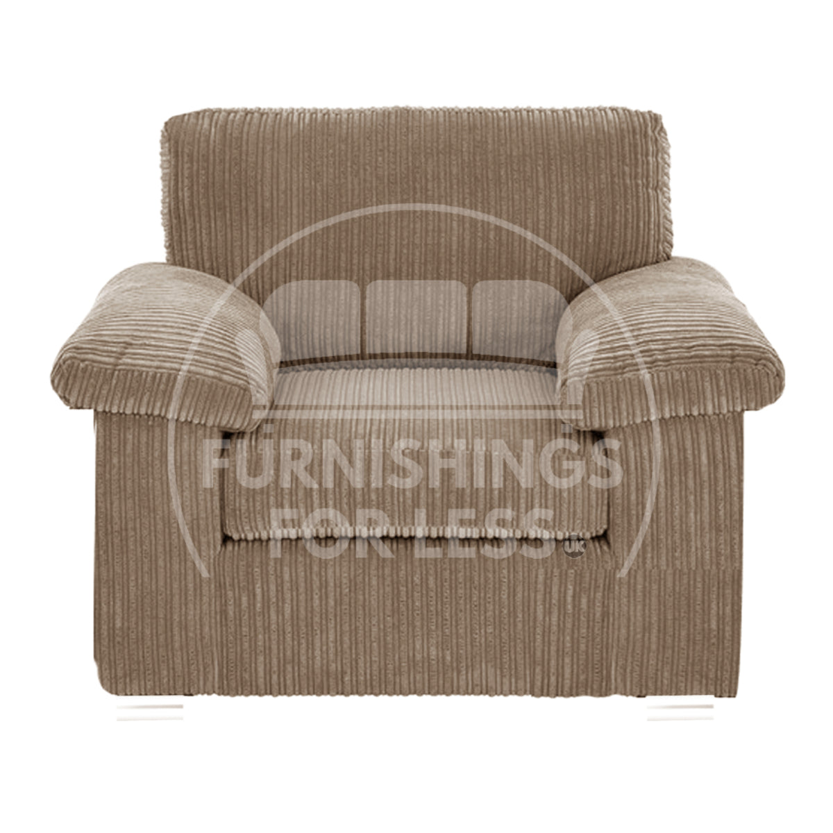 Delta Full Jumbo Cord Single Seater Armchair