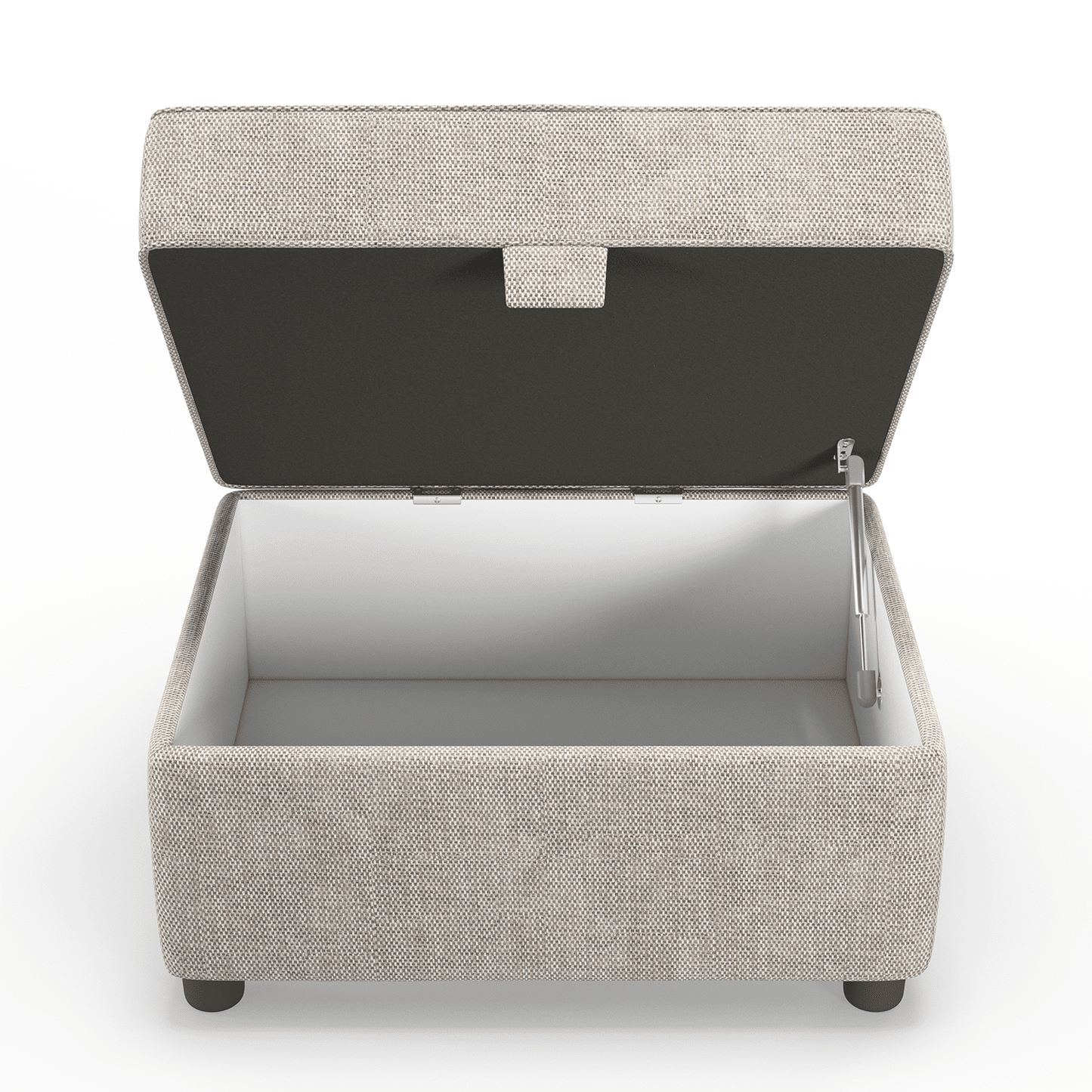 Edgar Fabric Ottoman Footstool - 2