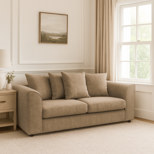 Fern Keira Fabric 3 Seater Sofa