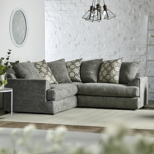 Graceland Fabric 5 Seater Corner Sofa