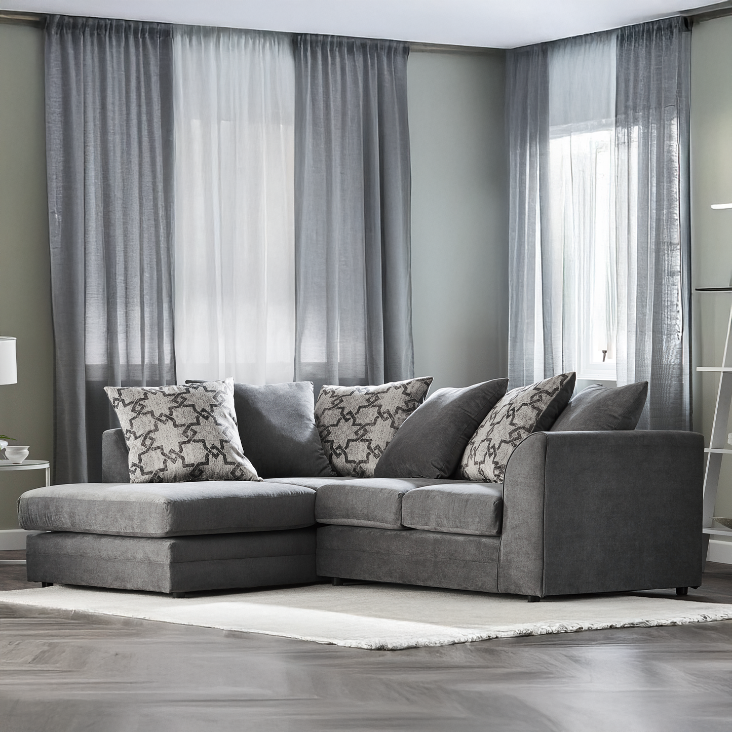 Graceland Fabric Corner Sofa