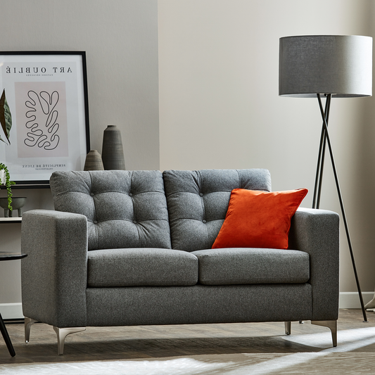 Hackney Fabric 2 Seater Sofa
