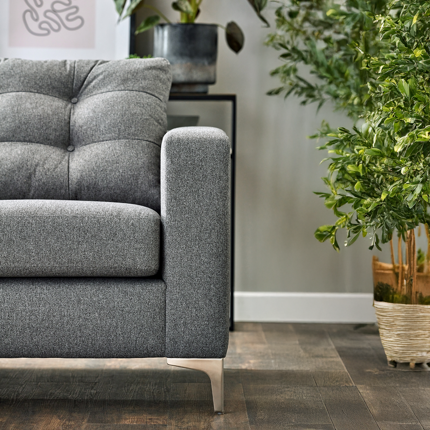 Hackney Fabric 2 Seater Sofa