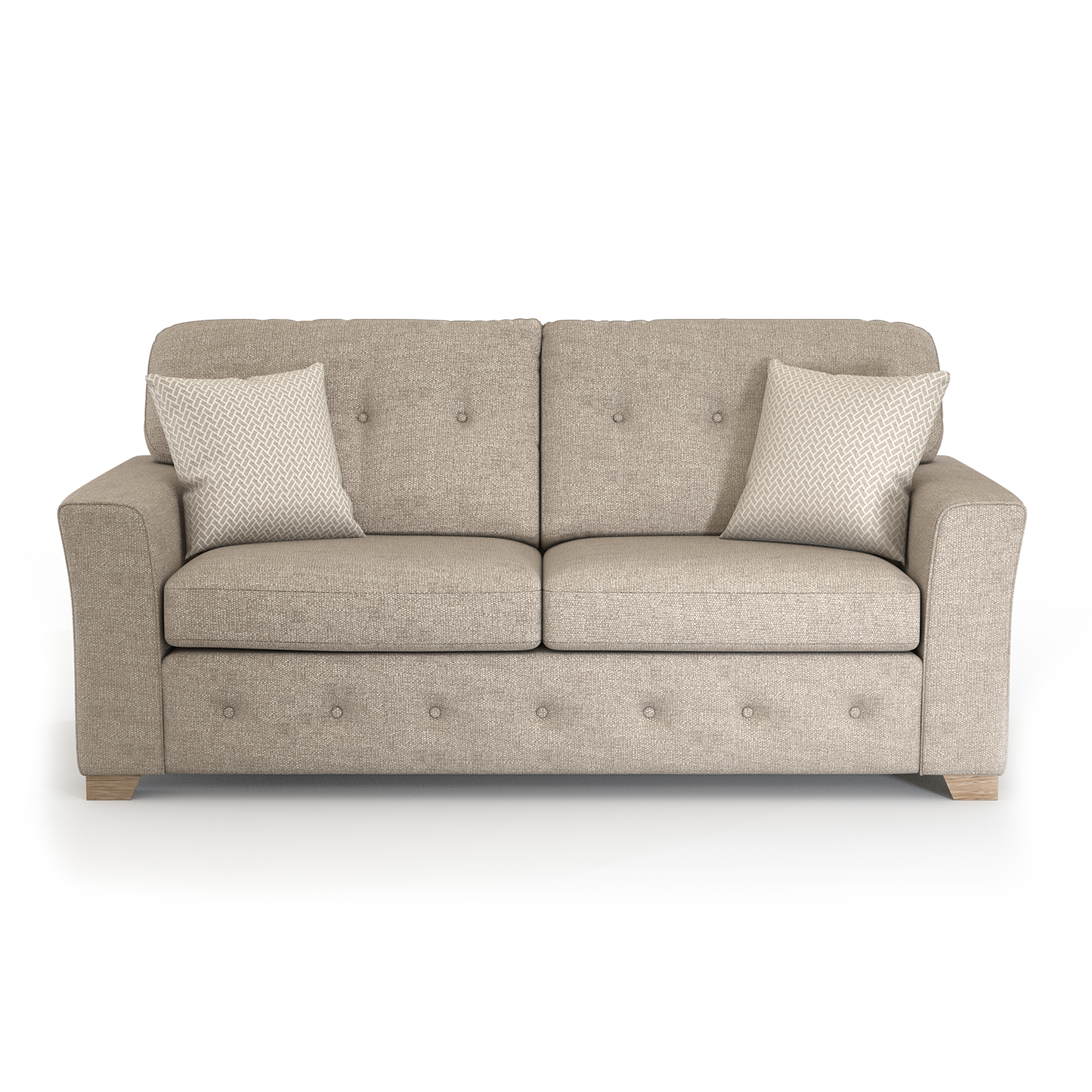 Hartley Fullback Tufted 3 Seater Sofa