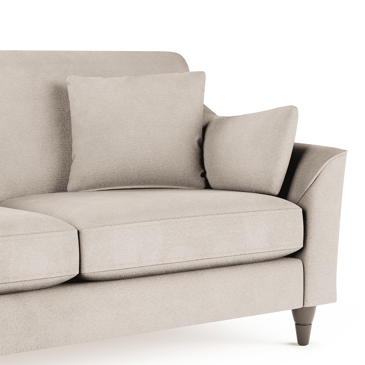 Hepburn Fabric 3 Seater Sofa - 3