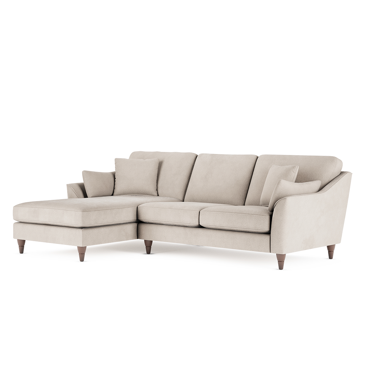 Hepburn Large L Shaped Fabric Corner Sofa