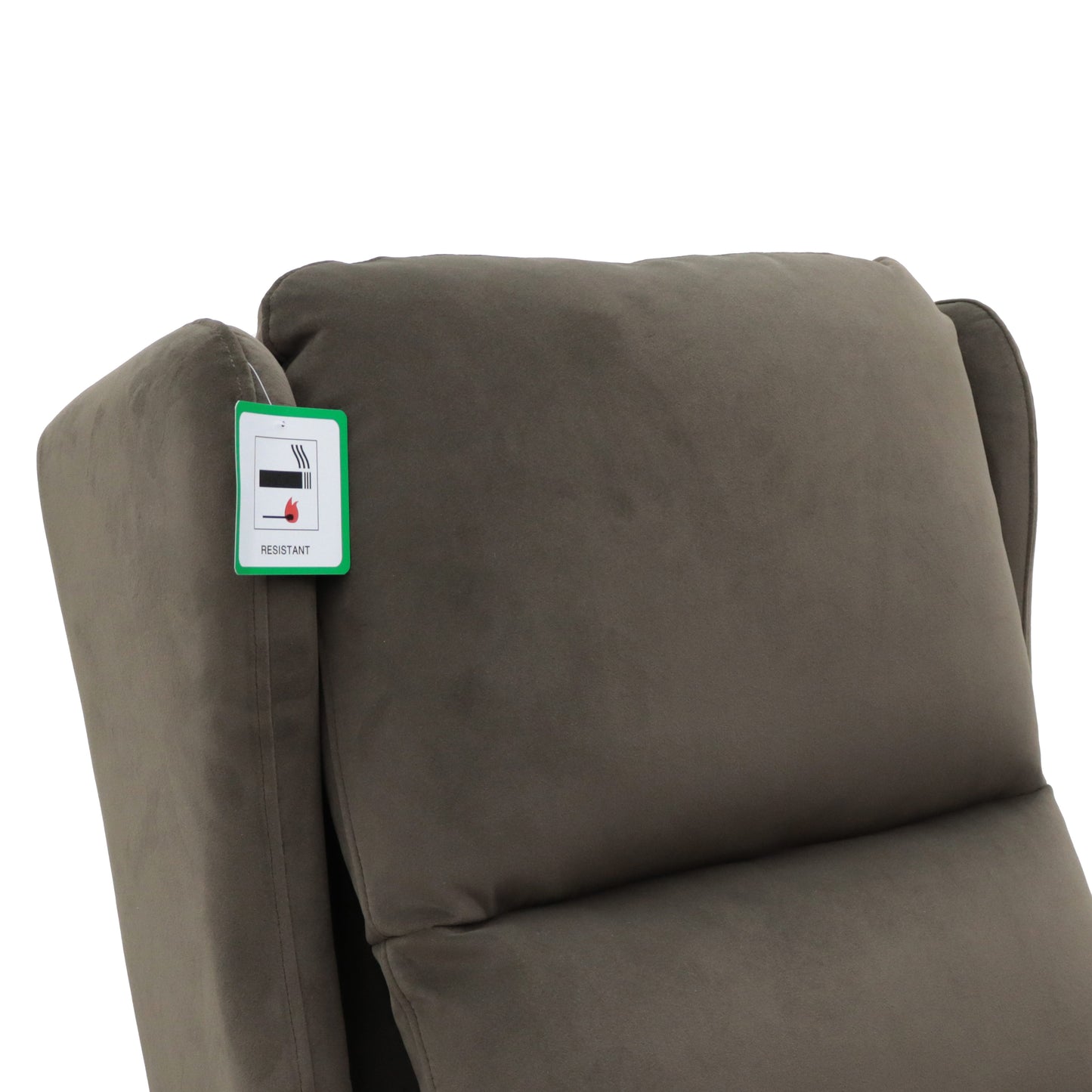 Hastings Rise and Recline Armchair Electric Dual Motor Brown - 6