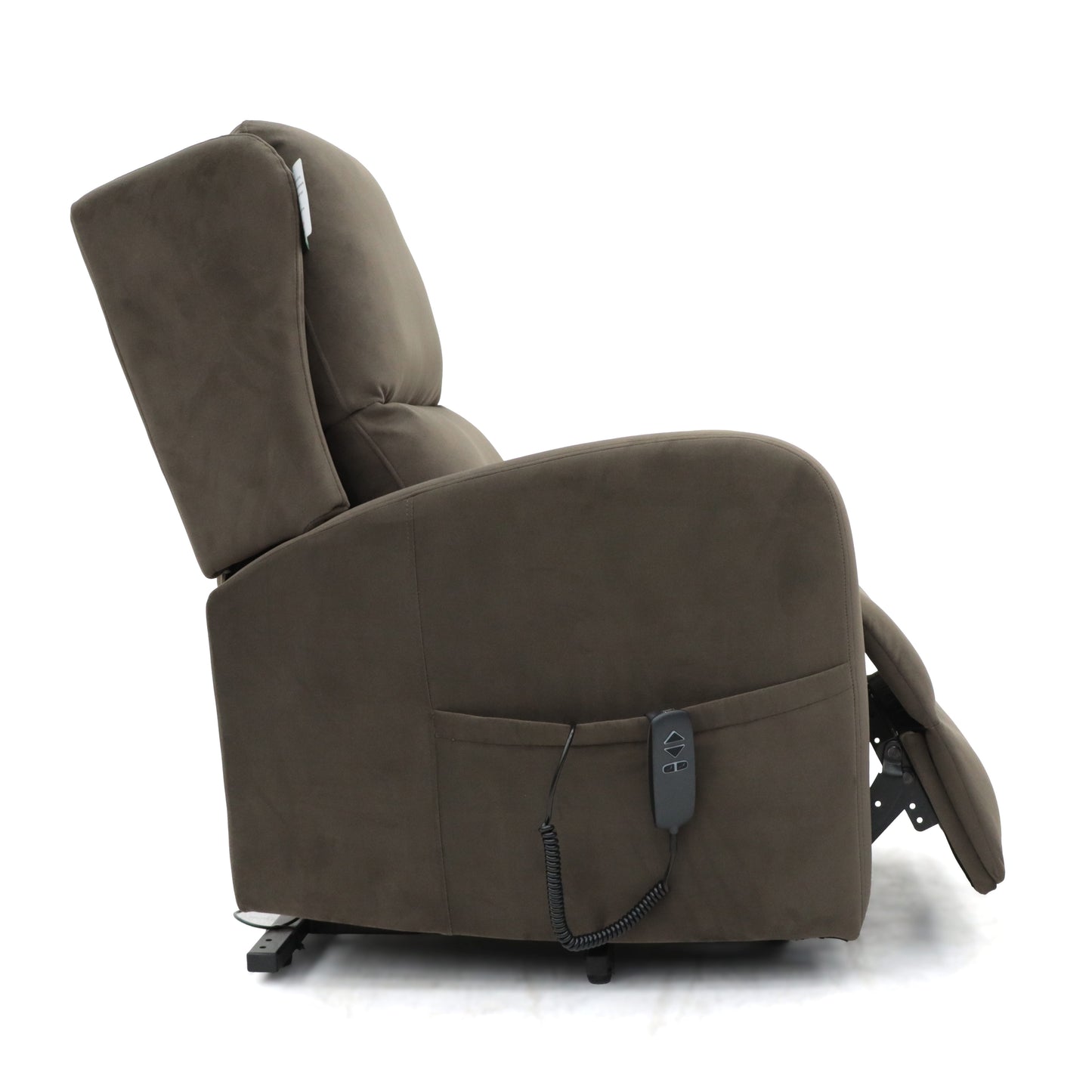 Hastings Rise and Recline Armchair Electric Dual Motor Brown - 9