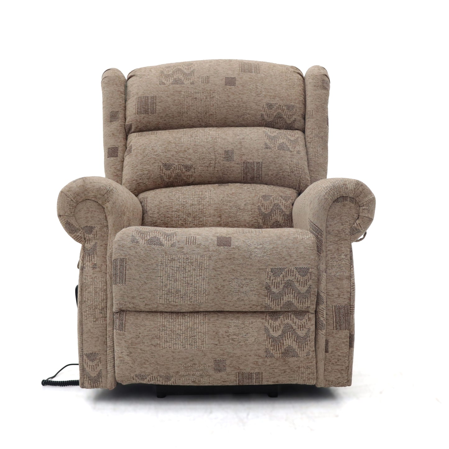 Malton Patterned Rise and Recline Armchair Electric Dual Motor - 3