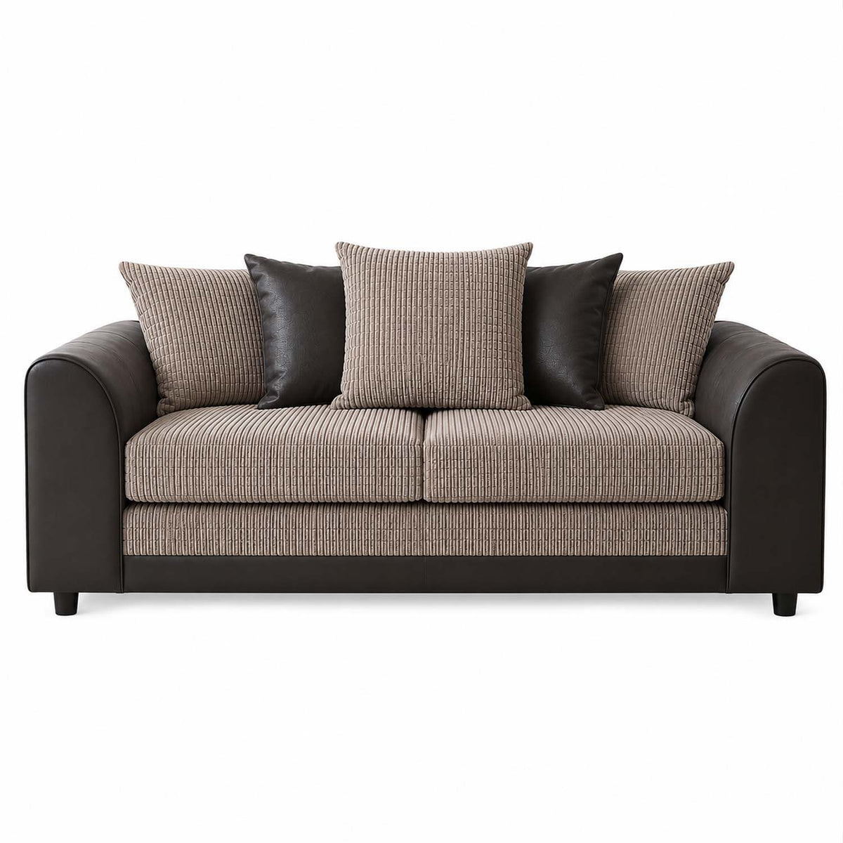 Luca Mixed Fabric Sofa Suite - Scatter Back