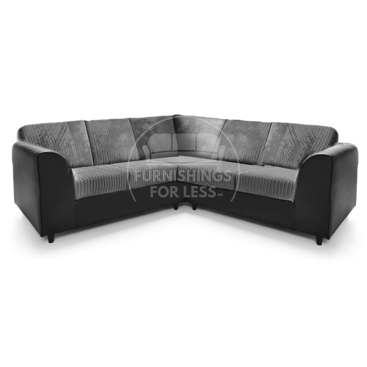 Ferguson Full Jumbo Cord 5 Seater 2 Corner 2 Sofa Full Back