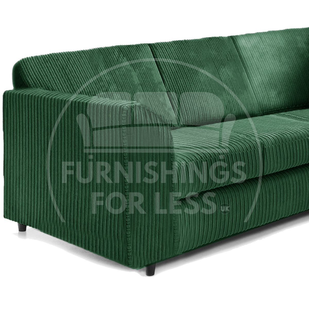 Ferguson Full Jumbo Cord 5 Seater 2 Corner 2 Sofa Full Back - 2