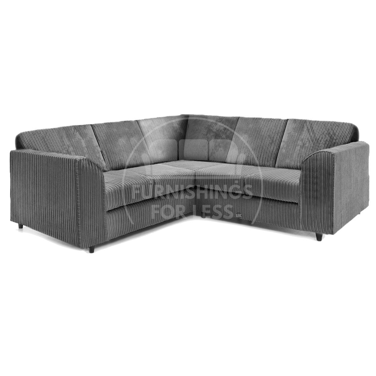 Ferguson Full Jumbo Cord 5 Seater 2 Corner 2 Sofa Full Back