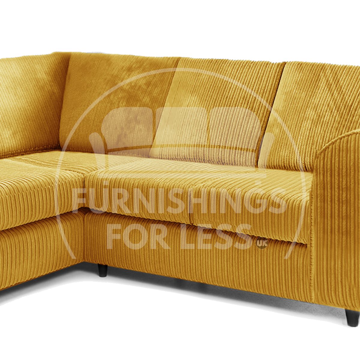 Ferguson Full Jumbo Cord 5 Seater 2 Corner 2 Sofa Full Back - 4