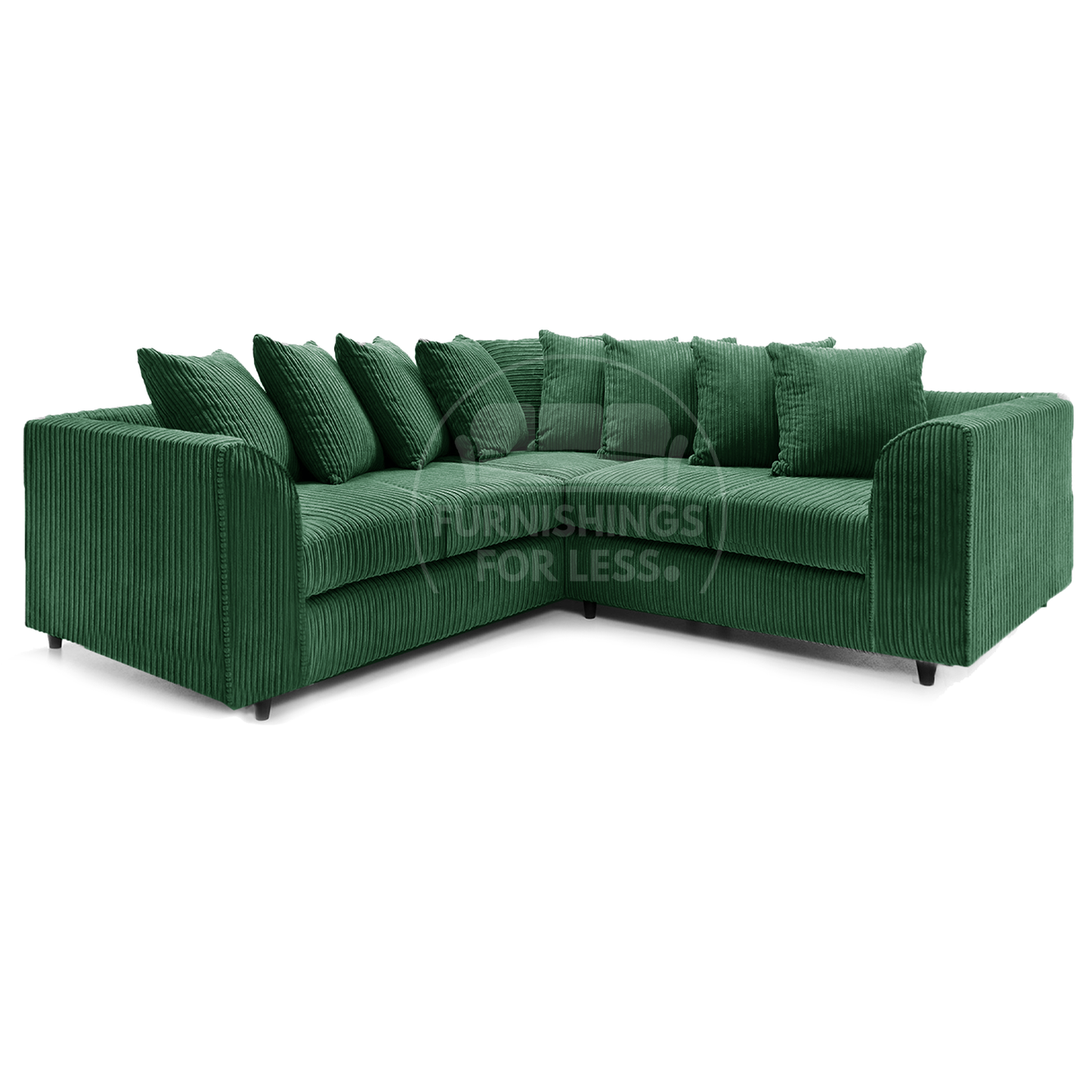 Ferguson / Luxor Full Jumbo Cord Corner Sofa