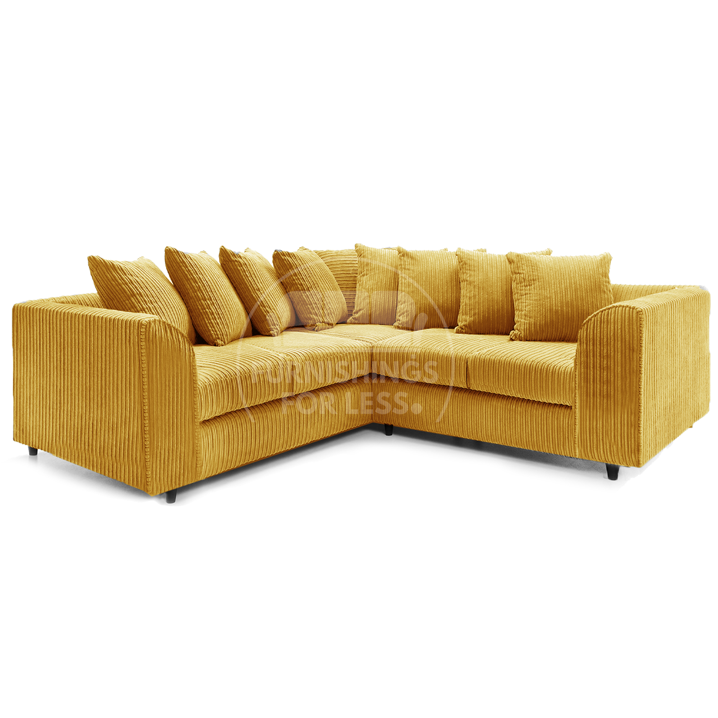 Ferguson / Luxor Full Jumbo Cord Corner Sofa