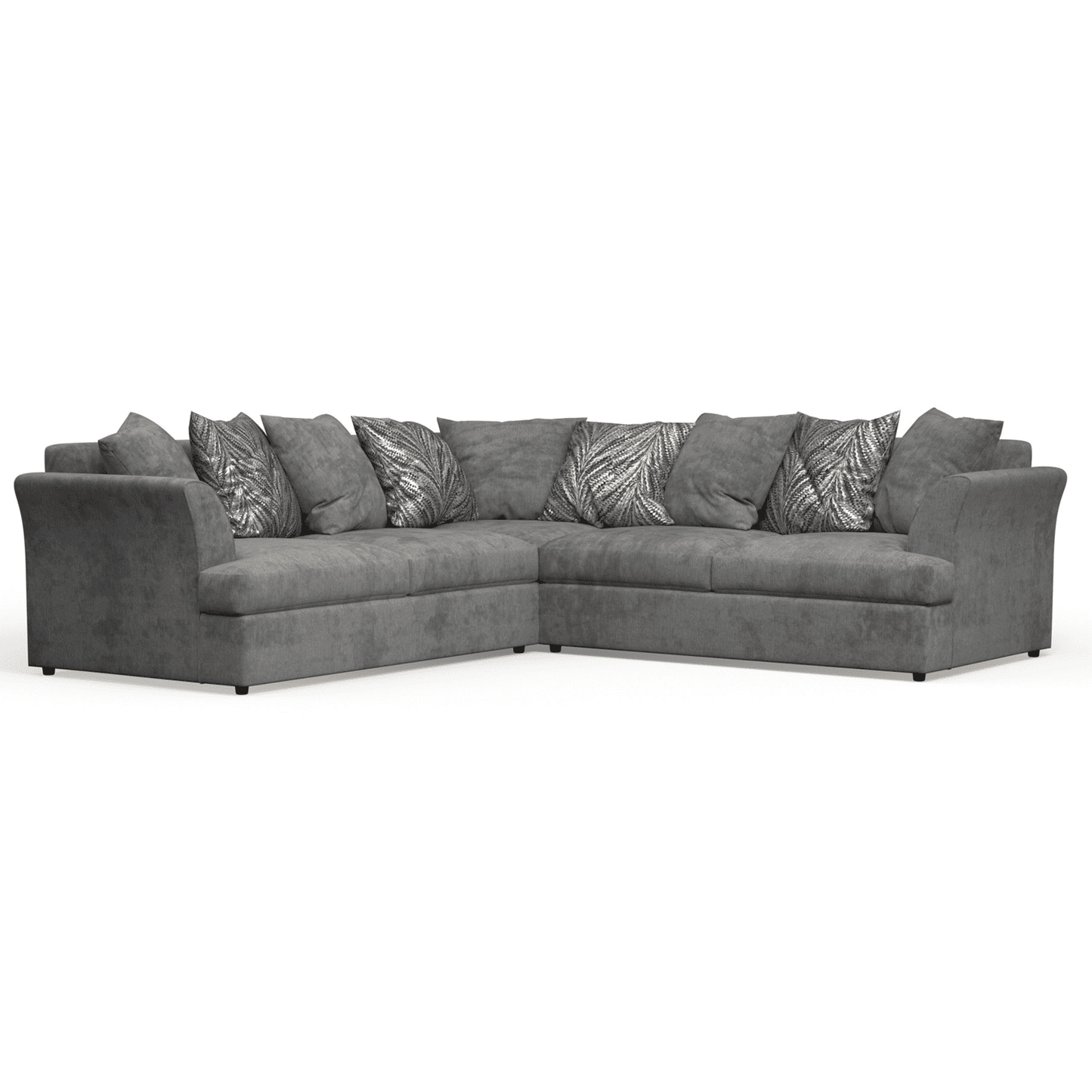 Mellors Chenille 5 Seater Corner Sofa