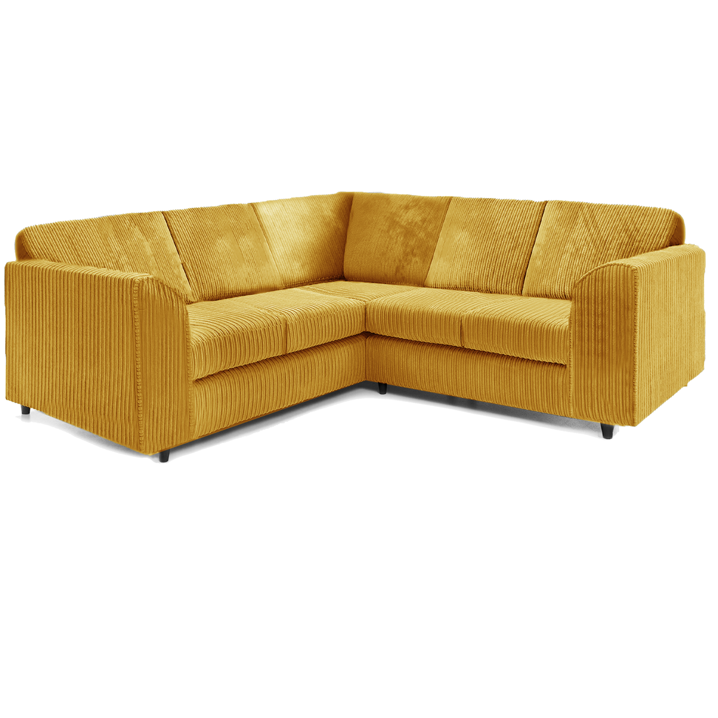 Ferguson Full Jumbo Cord 5 Seater 2 Corner 2 Sofa Full Back