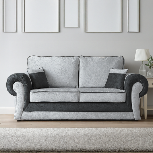 Chelsea Crushed Velvet Full Back 2 Seater