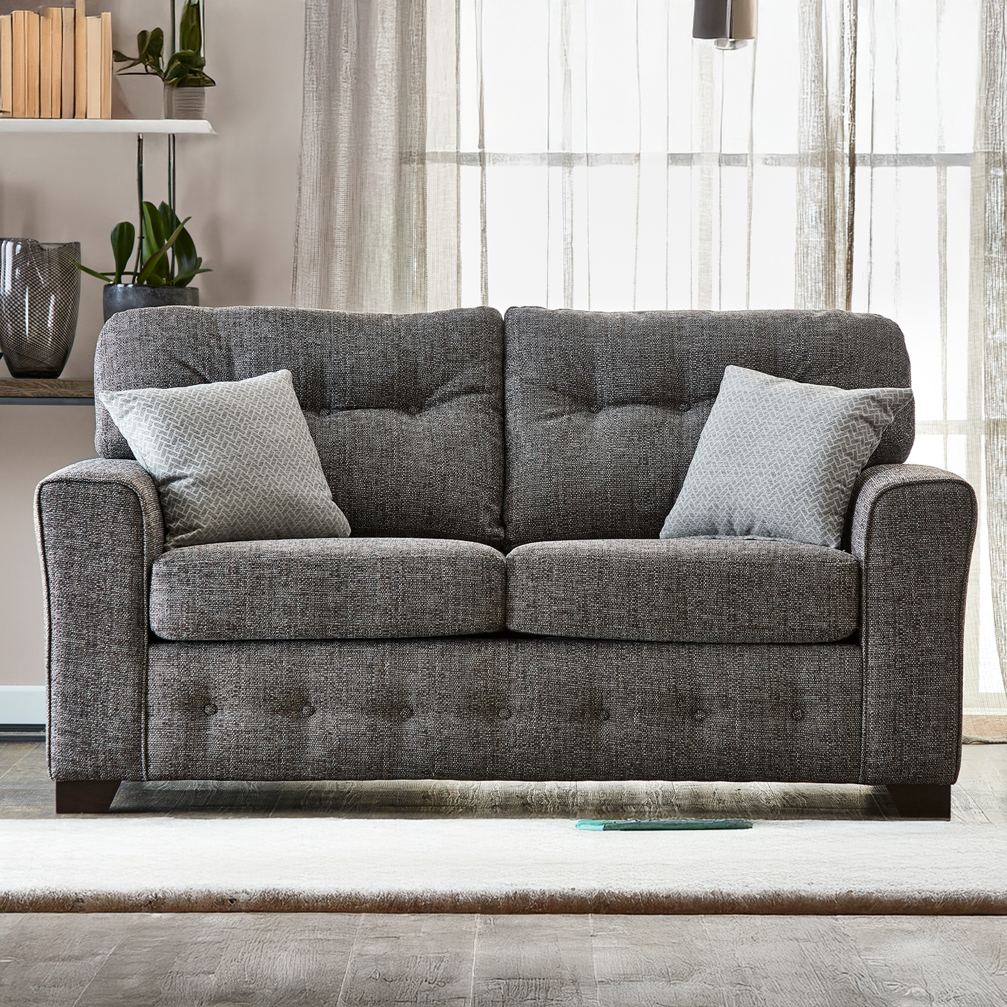 Hartley Fullback Tufted 2 Seater Sofa