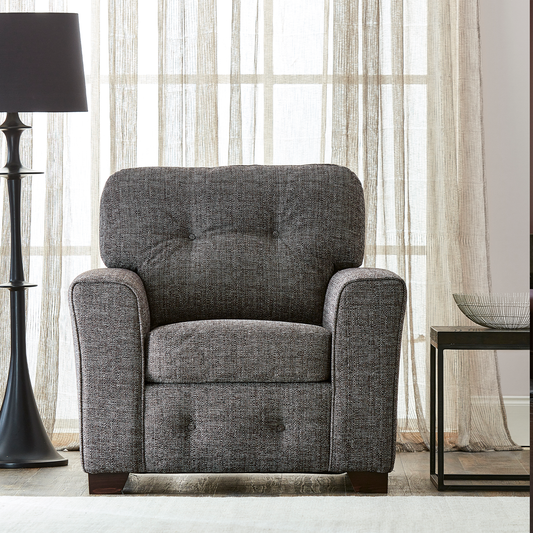 Hartley Fullback Tufted Armchair