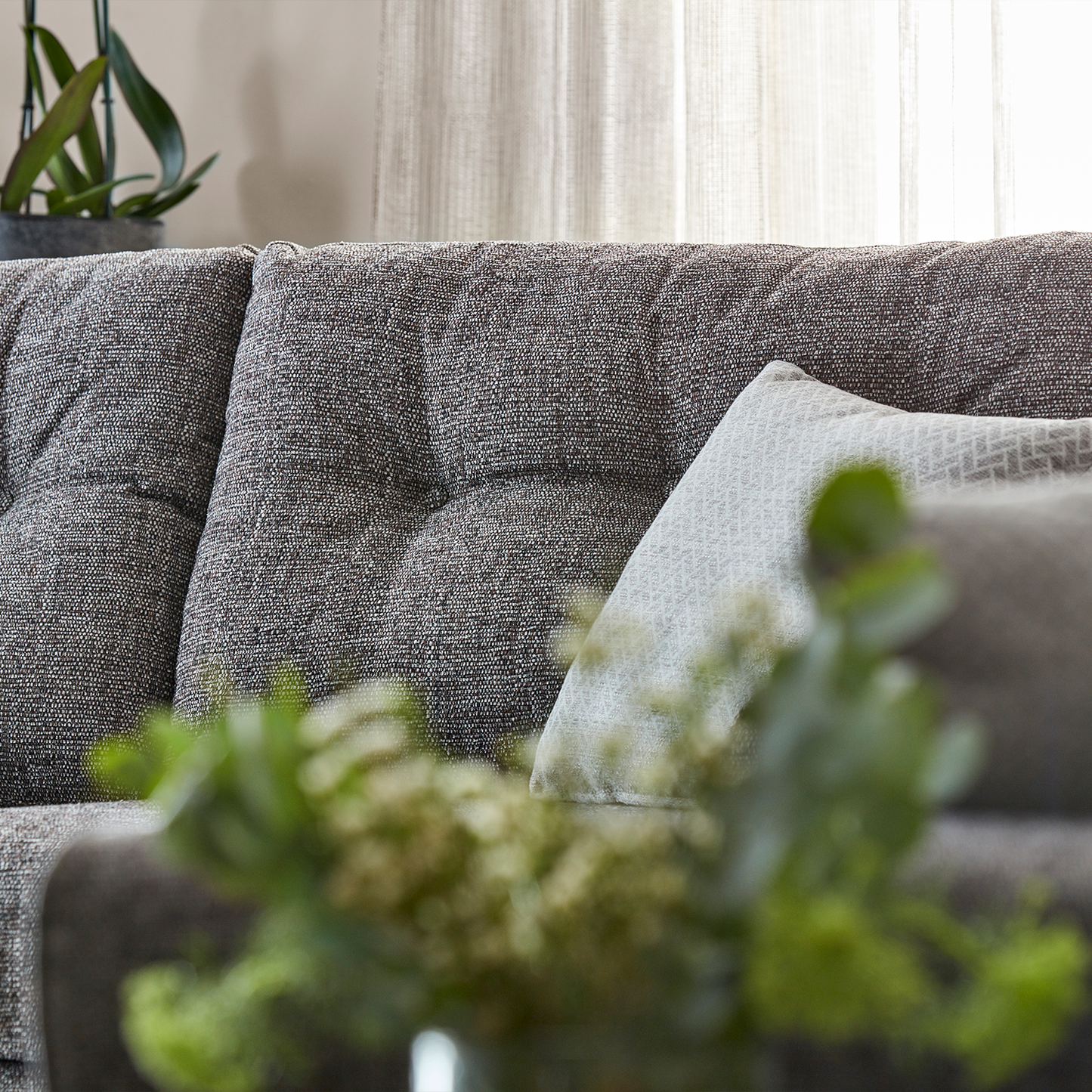 Hartley Fullback Tufted 3 Seater Sofa